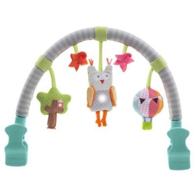 TAF TOYS  Jouet pour poussette Chouette Arche Musicale 11795