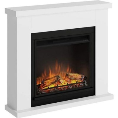 GENERIQUE Tagu - Chemin&eacute;e &eacute;lectrique d&eacute;corative Frode Blanche - Powerflame