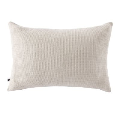 ALTOBUY Taie D'oreiller 50x70cm En Coton Nid D'abeille Coloris Pampa - Almara