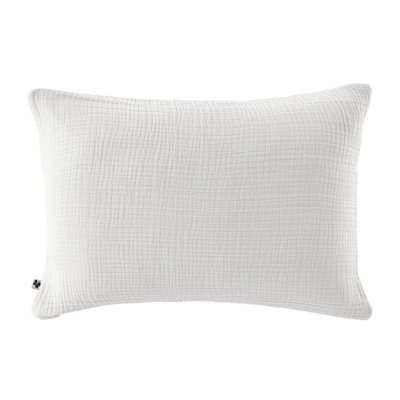 ALTOBUY Taie d'oreiller 50x70cm gaze de coton coloris Chantilly - INALIA -