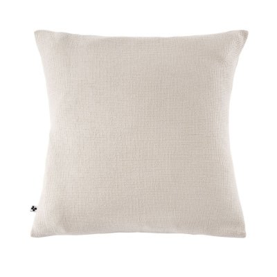 ALTOBUY Taie D'oreiller 60x60cm En Coton Nid D'abeille Coloris Pampa - Almara