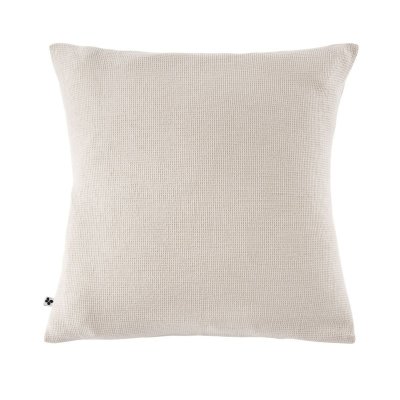 ALTOBUY Taie D'oreiller 80x80cm En Coton Nid D'abeille Coloris Pampa - Almara