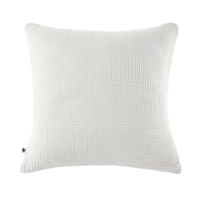 ALTOBUY Taie d'oreiller 80x80cm gaze de coton coloris Chantilly - INALIA -