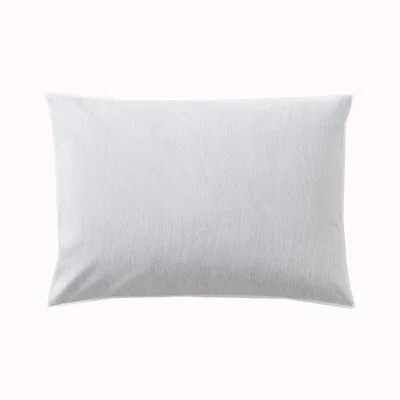 A DEMAIN Taie d'oreiller bicolore en polyester gris 63x63