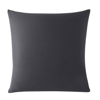 DODO Taie d'oreiller Coton Carbone 50x75 cm - 