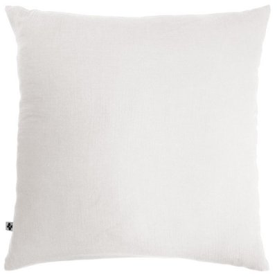 L EFFET PAPILLON Taie d'oreiller Double Gaze de Coton 60 x 60 cm Chantilly (White) Blanc