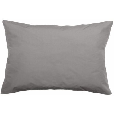 AC DECO Taie D'oreiller En Percale De Coton 80 Fils 50x70 Cm - Cendre