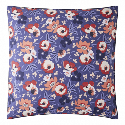 ESSIX Taie d'oreiller en Percale de Coton, Alice, 65x65 cm, 