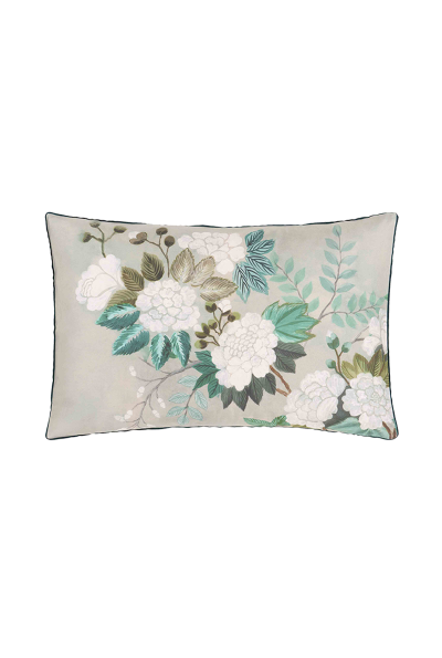 DESIGNERS GUILD Taie d'oreiller en satin de coton Fleur Orientale 50x75 cm