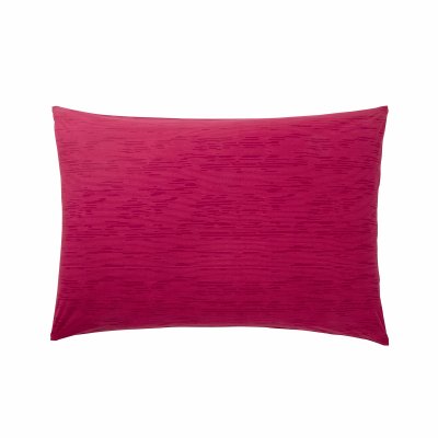 ORIGIN Taie D'oreiller Imprim&eacute;e En Lyocell, Corentin - 50 X 70 Cm - Rouge