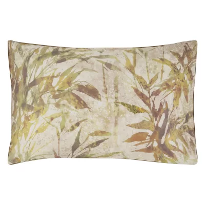 DESIGNERS GUILD Taie d'oreiller imprim&eacute;e en percale de coton, Jardin Chinois