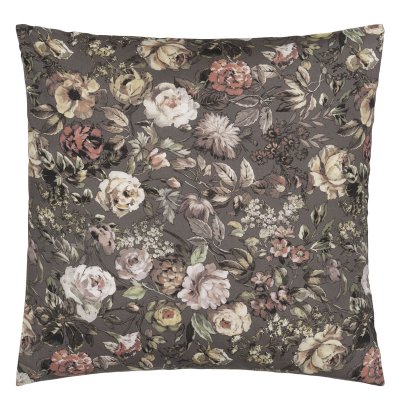 DESIGNERS GUILD Taie d'oreiller imprim&eacute;e en satin de coton, Mansur