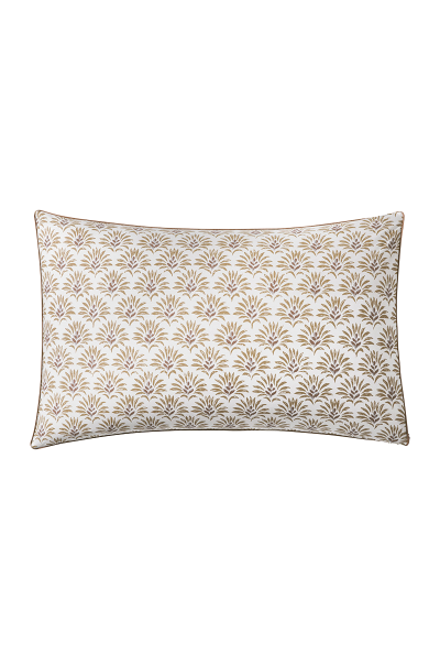 ESSIX Taie d'oreiller imprim&eacute;e Rose en percale de coton PALAIS DES VENTS