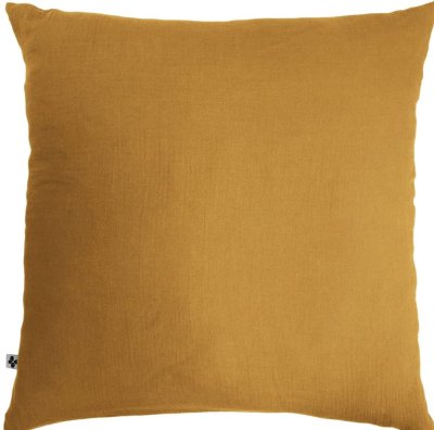 HOME COLLECTION Taie d'oreiller Jaune 60x60  785082 - Jaune