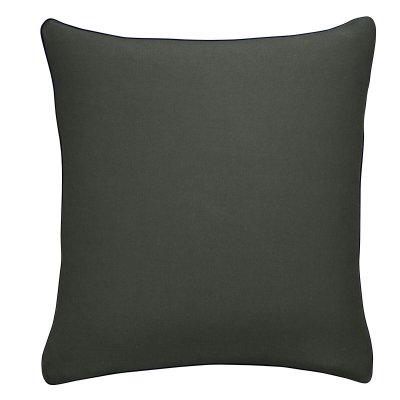DODO Taie d'oreiller Jersey Coloris Carbone 50x75 cm - 