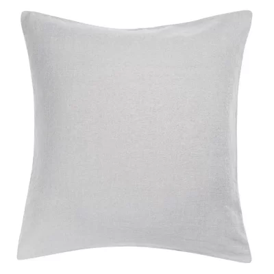 VIVARAISE Taie d'Oreiller Stonewashed Zeff Perle 65 X 65
