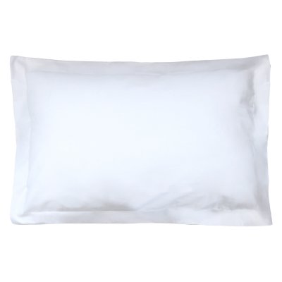 LINNEA Taie d'oreiller uni coton alto 50x80 cm