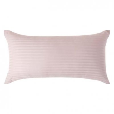 HOMESCAPES Taie d'oreiller Violet 100% coton Egyptien 330 fils 40 x 80 cm