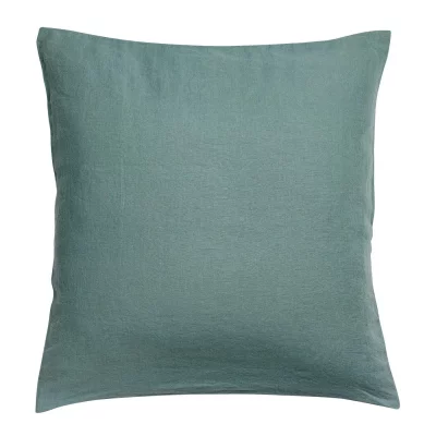 VIVARAISE Taie d'oreiller Zeff Vert de gris