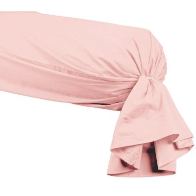 SENSEI MAISON Taie de traversin en percale Poudre 45x185 cm