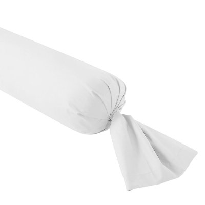 DODO Taie de traversin Percale Blanc 160 cm - 