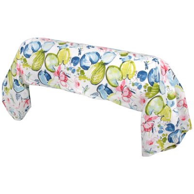 LINNEA Taie de traversin percale de coton nenuphar 200x43 cm