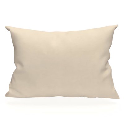 SOLEIL D OCRE TaieTaie d'oreiller rectangle US 50x75 cm en coton uni 57 Fils &eacute;cru