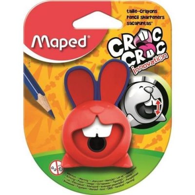 MAPED Taille-crayon 1 Trou Avec R&eacute;servoir Croc-croc  - Le Taille-crayon