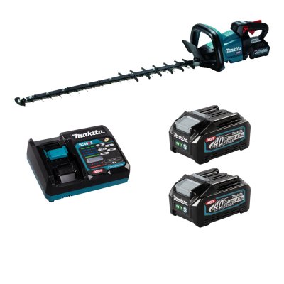 MAKITA Taille-haie m 75 cm 40V max  2 batteries BL4040 + chargeur - UH007GM201