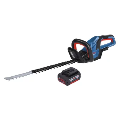 BOSCH PROFESSIONAL Taille-haie sans fil - Bosch - GHE 18V-60 - Moteur Brushless - Batterie 40 Ah - Lame 60 cm