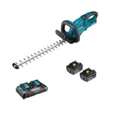 MAKITA Taille-haie sans fil  - DUH551PT2 - 55 cm - 36V - 2x Li-Ion 5Ah
