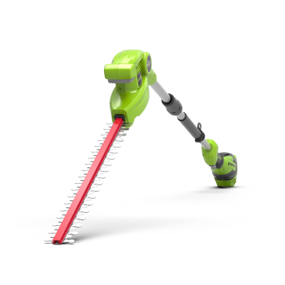 GREENWORKS Taille-haie sur perche sur batterie  G40PHA, 40 V L.51 cm