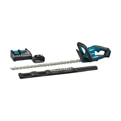 MAKITA Taille-haies 18v  DUH606RF - lame de 60 cm - Batterie et chargeur inclus