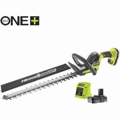 RYOBI Taille-haies 18V OnePlus - LINEA - 50 cm - 1 batterie 2.0 Ah - 1 chargeur - RY18HT50A-120
