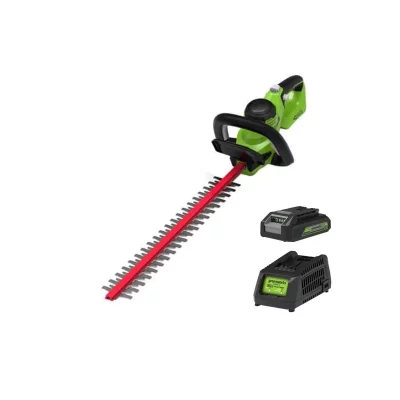 GREENWORKS Taille-haies 61 cm 40V - 1 batterie 2.0 Ah - 1 chargeur - G40HT61K2
