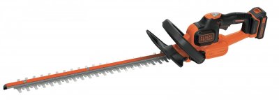 BLACK & DECKER Taille haies anti blocage 18V 45CM 2Ah BLACK+DECKER GTC18452PC-QW