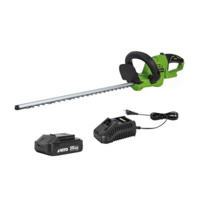 VITO GARDEN Taille Haies sans fil 20V VITO EGO LI Lame 51CM + Batterie 2AH + Chargeur Rapide