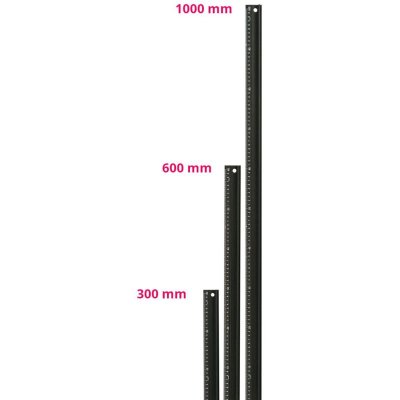 TAJIMA  CTG-SL300 Slim R&egrave;gle guide cutter 300 mm, Noir
