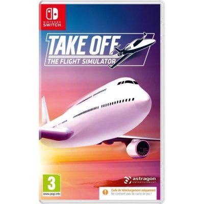MICROIDS Take Off The Flight Simulator Code in a box Nintendo Switch 