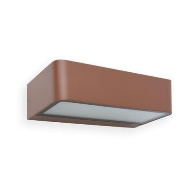 FARO Takua Applique Murale D'ext&eacute;rieur Led Aluminium/Verre L20cm