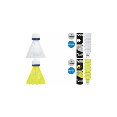 TALBOT TORRO  Tech 350 Lot de 6 Volants de Badminton, Multicolore, m