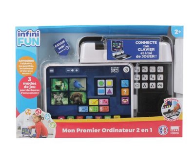 INFINIFUN Taldec Mon premier ordinateur 2 en 1