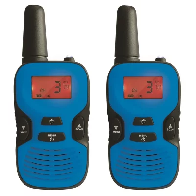 LEXIBOOK Talkie Walkie  Digitaux port&eacute;e 5 km avec 8 canaux Bleu 