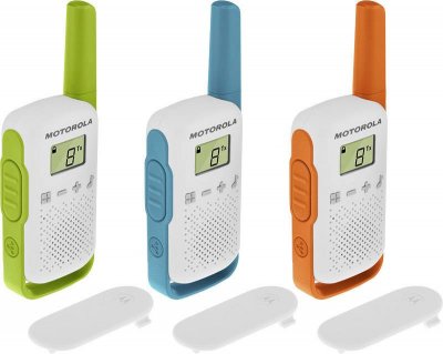MOTOROLA Talkie-walkie  T42 Multicouleur (3 pcs)
