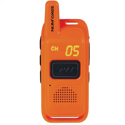 NUM AXES Talkie walkie orange TLK1038 - PMR 446 - 192 canaux