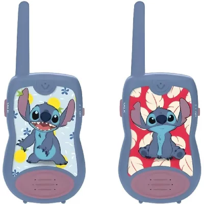 LEXIBOOK Talkies-Walkies Disney Stitch -  - Port&eacute;e 200m - Bleu