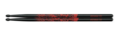 TAMA  5a-F-Br - Baguettes Batterie Rhytmic Fire 5a - Japenese Oak Serie - Noir