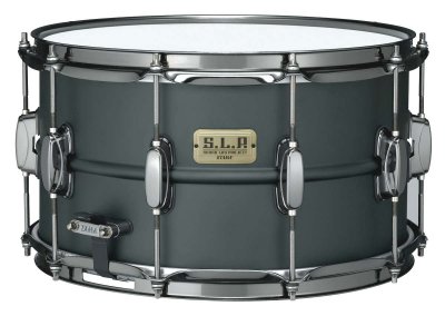 TAMA  Lst148 S.L.P. Big Black Steel - Caisse Claire 14"X8" - Matte Black