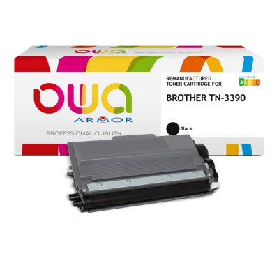 OWA Tambour compatible BROTHER TN-3390 -  - Noir