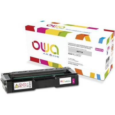 OWA Tambour compatible RICOH 407718 -  - Magenta